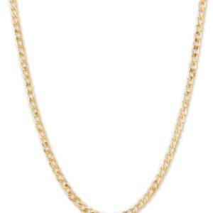 18k Gold Cuban Chain 24” – Sleek & Timeless