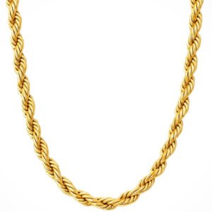 18k Gold Lazo Chain 24” – Delicate Shine