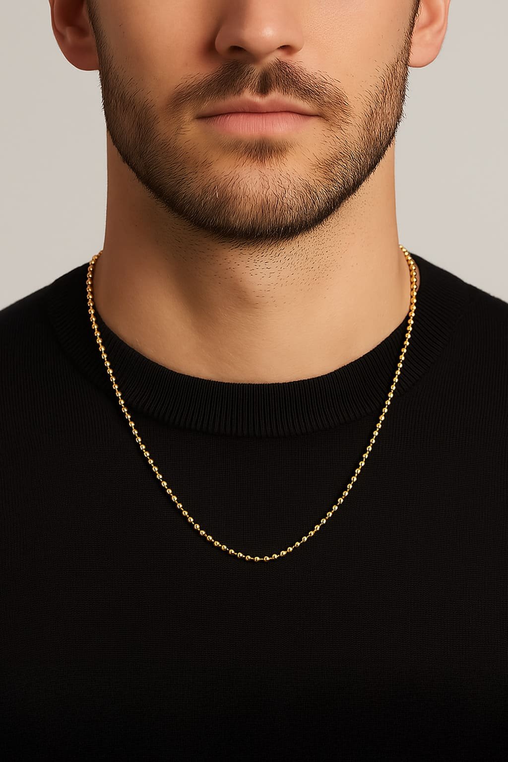 18k Gold Military Chain 24 – Luxury Shine 1